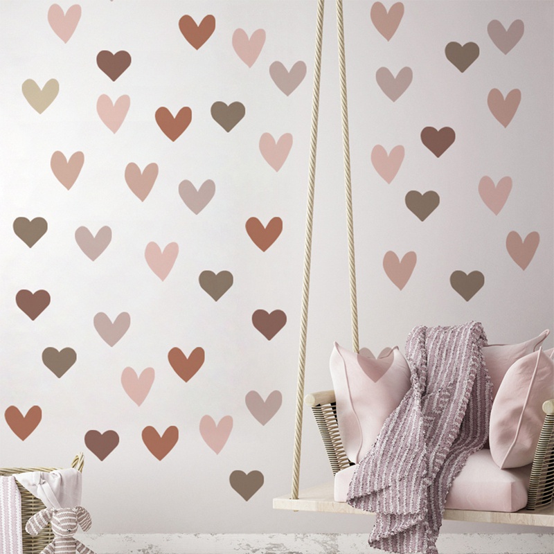 Sticker Dán Tường Họa Tiết Cầu Vồng Nhiều Màu Sắc Bắt Mắt Sành Điệu