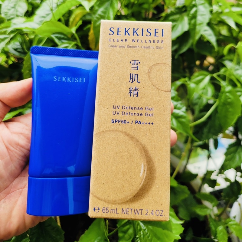 Kem chống nắng Kose Sekkisei Dưỡng Trắng Da Cao Cấp Clear Wellness Milk/Gel Mới 2022