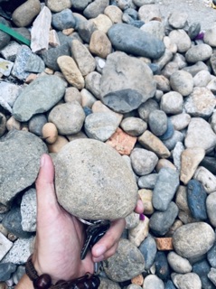 Sỏi cuội suối tự nhiên