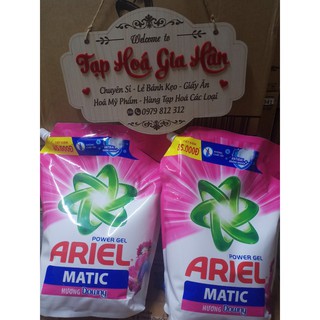 Nước Giặt Ariel Matic các màu túi 3,1 Lít