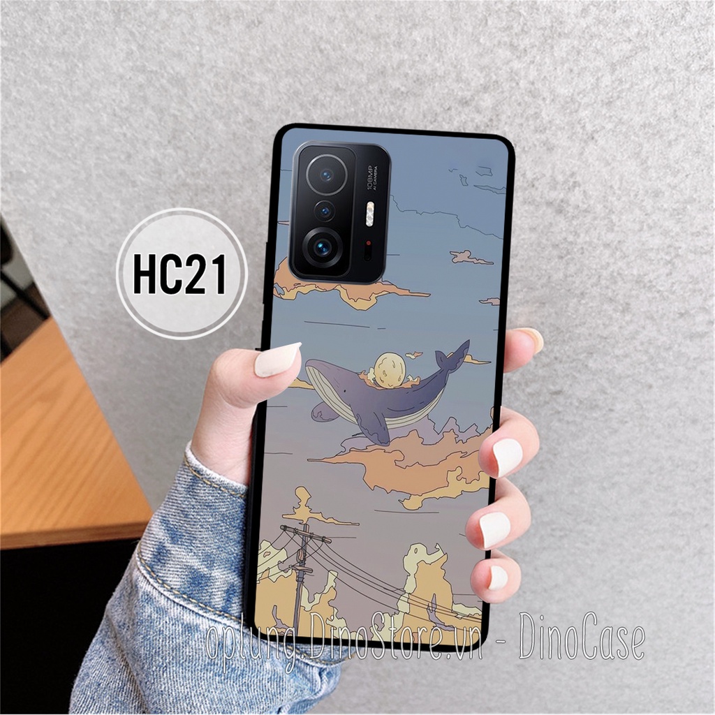 Ốp lưng Xiaomi Mi 11/Mi 11 Lite/Mi 11T/Mi 11T Pro in hình bầu trời đám mây cloud vintage bảo vệ camera, bền đẹp giá rẻ.