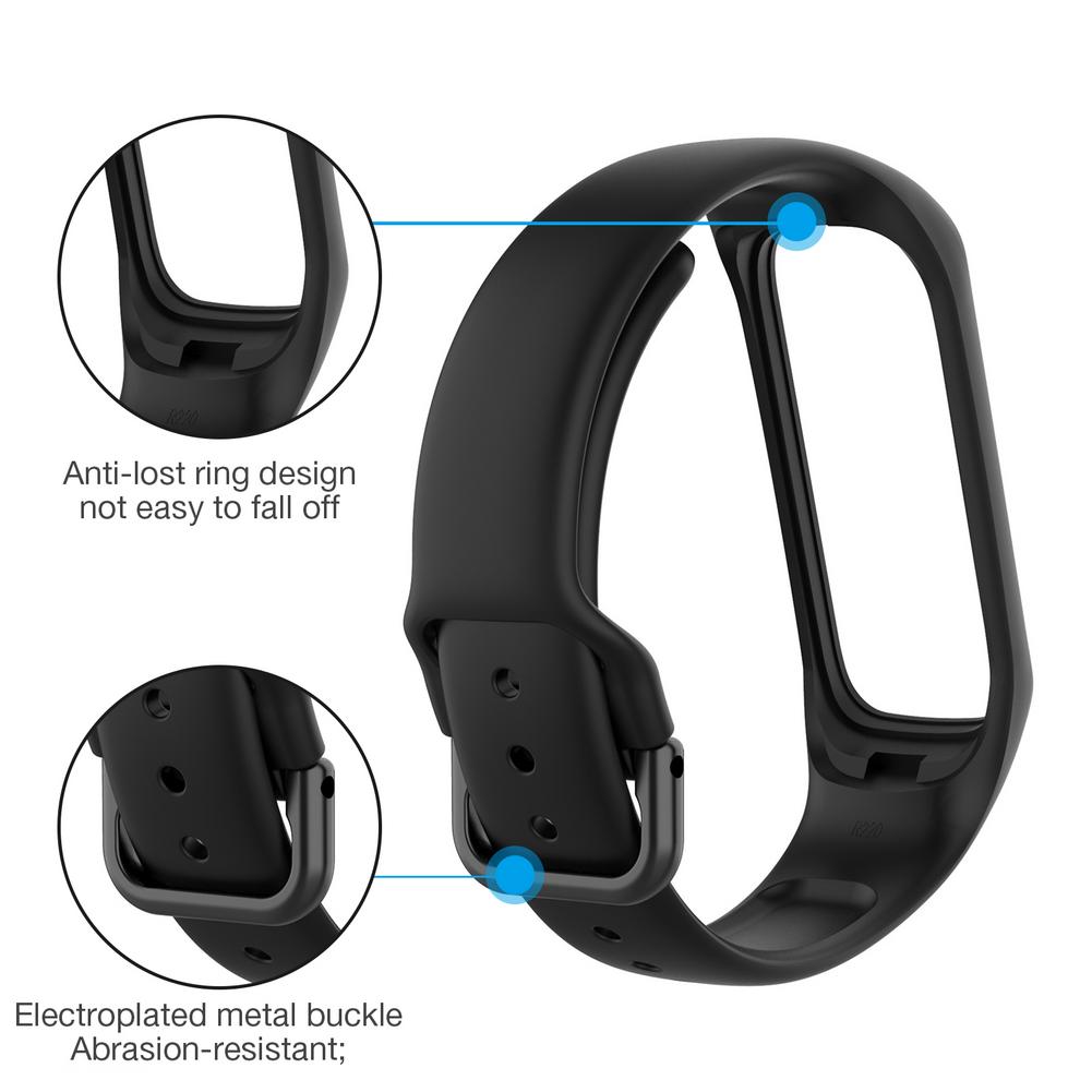 Dây Đeo Silicone Cho Đồng Hồ Thông Minh Samsung Galaxy Fit 2 Sm-r220