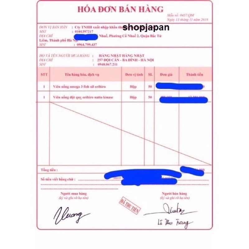 Viên uống chống đột quỵ 4000 FU Orihiro 60 viên Nhật Bản