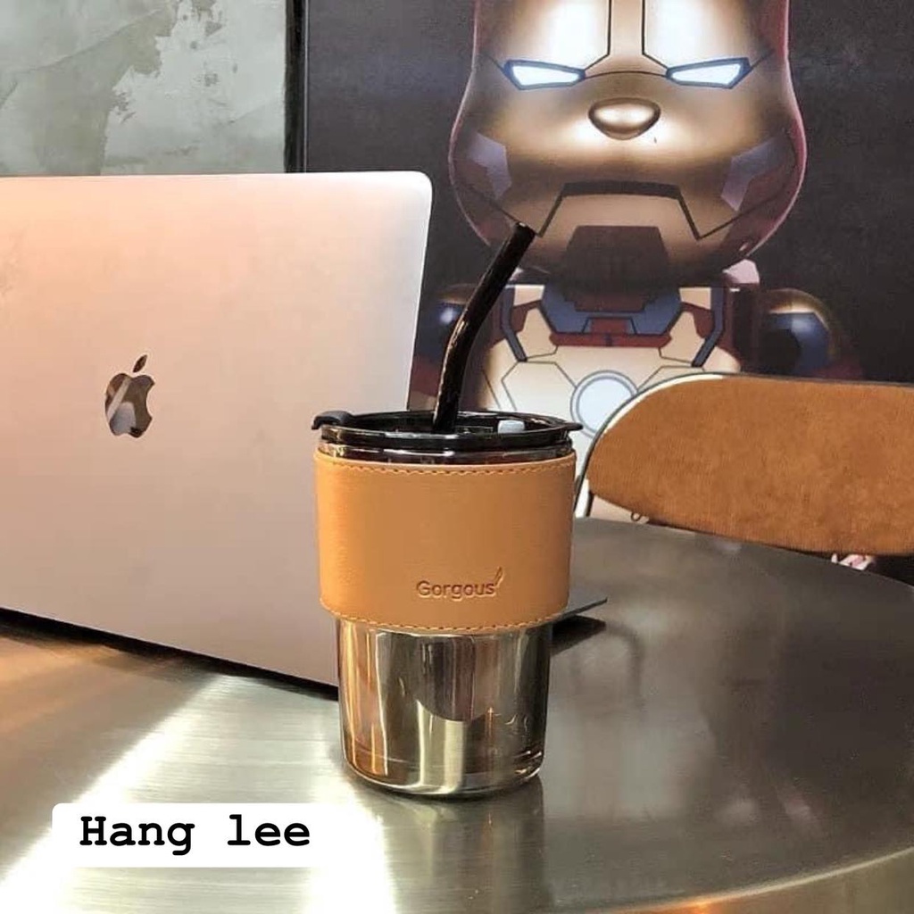 CỐC THỦY TINH VỎ DA SIÊU HOT