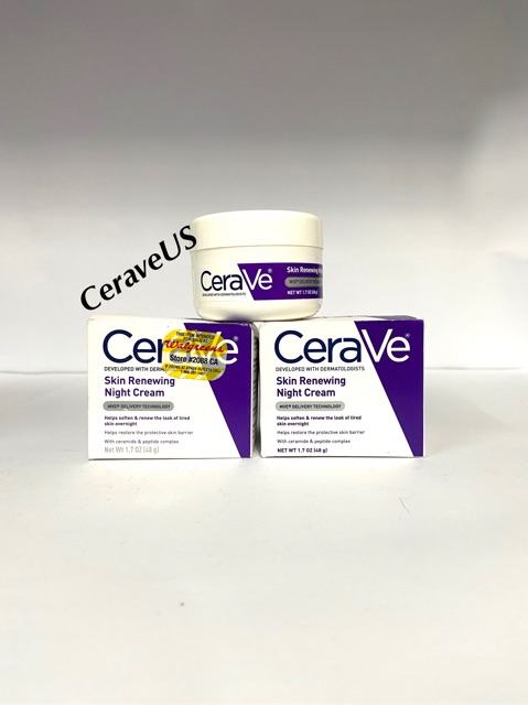 Kem dưỡng da ban đêm Cerave Skin Renewing Night Cream