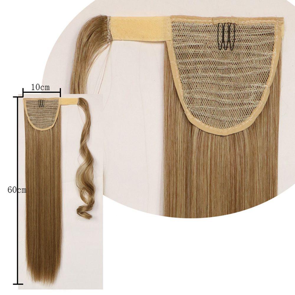 Tóc Giả Đuôi Ngựa Thẳng Dài 23.6 &quot;Thời Trang Cho Nữ