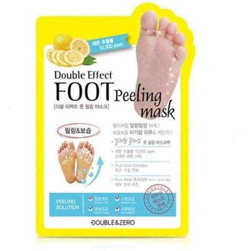 Mặt nạ tẩy tế bào da chết chân Double Effect Foot Feeling Mask