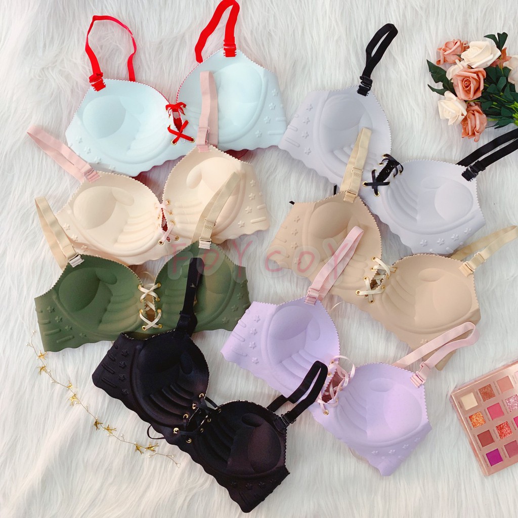 ÁO NGỰC SU RÚT DÂY HỌA TIẾT NHIỀU MÀU NÂNG NGỰC BÀN TAY | BigBuy360 - bigbuy360.vn