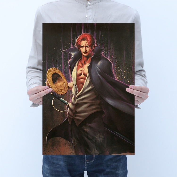 Giấy Dán Tường 50.5 * 35cm In Hình Anime ONE PIECE Đẹp Mắt