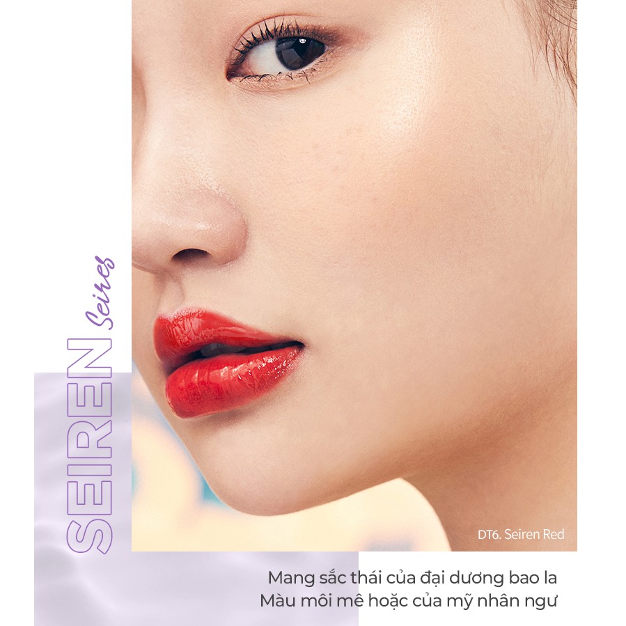 Son Tint Bóng Siêu Lì, Cho Môi Căng Mọng Hàn Quốc Merzy Aurora Dewy Tint 5.5g (DT4, DT5, DT11)