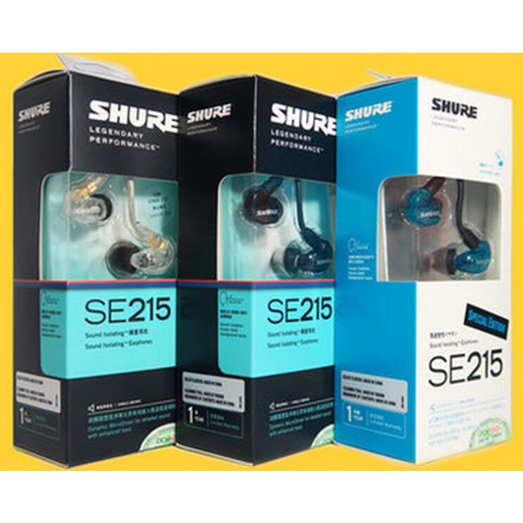 Tai Nghe Nhét Tai Shure Hi-Fi SE215 Kèm Mic Thoại