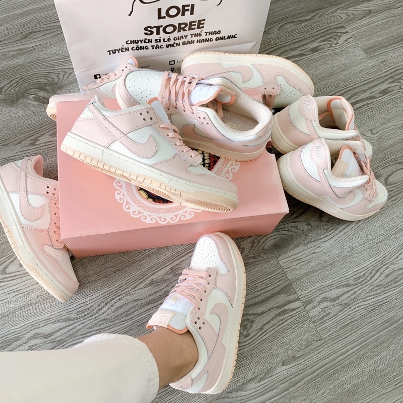 [ẢNH THẬT] Giày Thể Thao NK SB Hồng Low Hot trend, Giầy Sneaker SB Pink thấp cổ