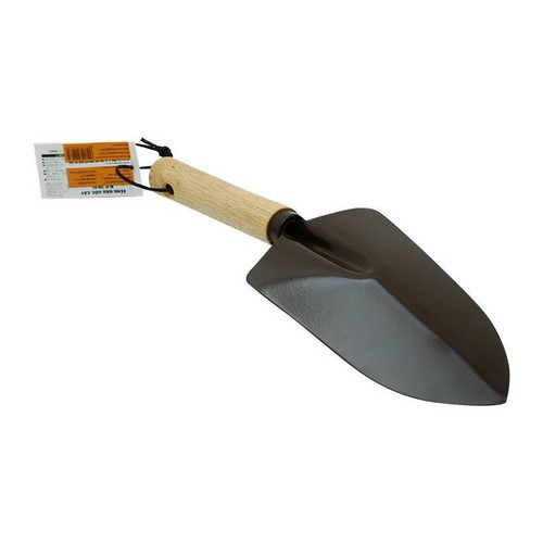 [Hỏa Tốc HN] Combo Chậu hoa viola trắng 26cm + Xẻng làm vườn cầm tay cán gỗ nội địa Nhật Bản