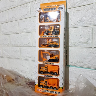 Bộ 6 Xe Sắt Kết Hợp Nhựa (Ảnh Thật)