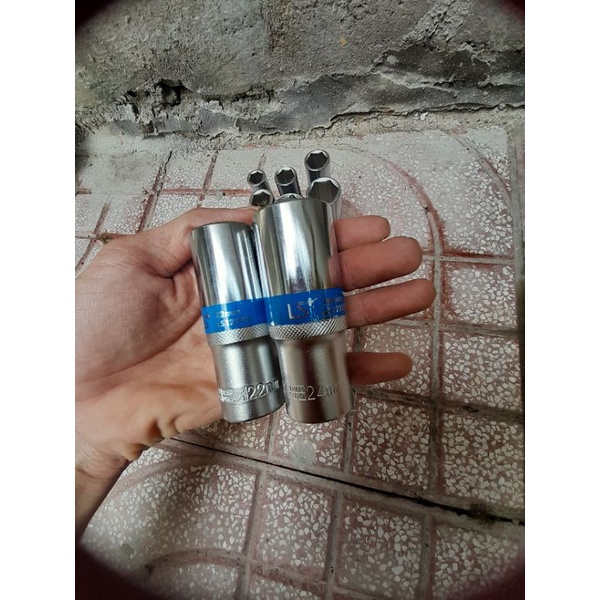 [THANH LÝ] COMBO BỘ ĐẦU TÍP DÀI 77mm TỪ 10.12.13.14.17.19.21.22.24MM CAO CẤP