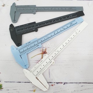 2 Thước kẹp mỏ vịt đo khuôn mày phun xăm
