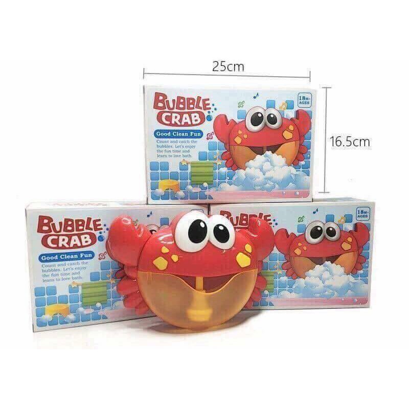 Cua thổi bong bóng xà phòng phát nhạc