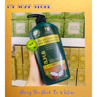 Dầu gội tinh dầu dừa thiên nhiên chai 650ml