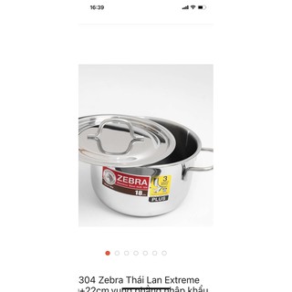 Bộ nồi Zebra Extra Infynity 3 inox 304