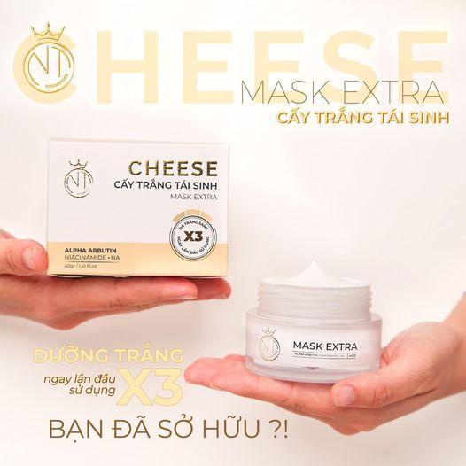Kem Cấy trắng Cheese 40gr - Mặt nạ Cấy trắng tái sinh Cheese - Hàng chính hãng