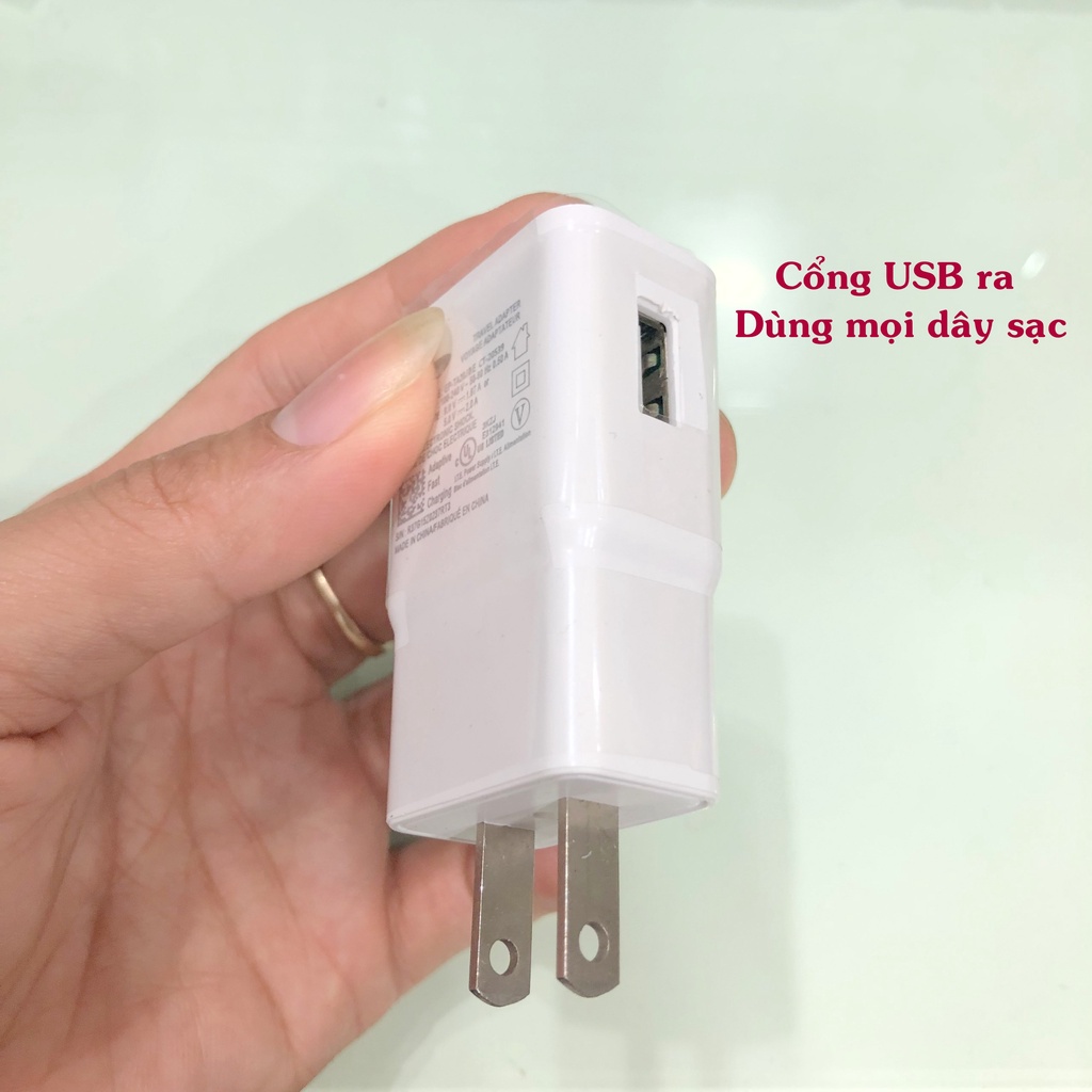 Bộ củ cáp sạc nhanh cho samsung công nghệ Qc fastcharging chân micro, typec dùng cho Huawei, xiaomi KLH shop