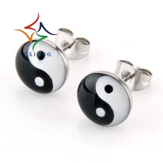 Khuyên Tai Biểu Tượng Âm Dương 10mm