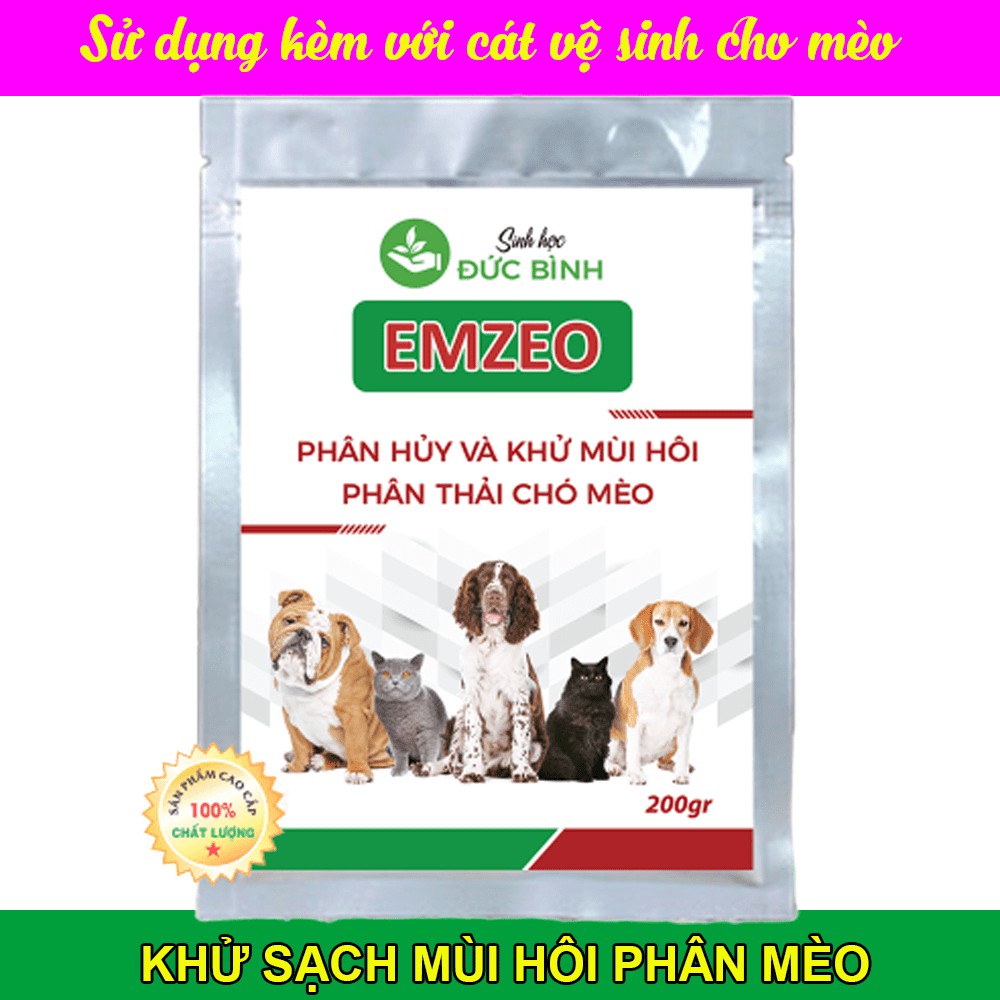 [FREESHIP] Khử mùi hôi phân chó mèo và thú cưng - Thuốc khử mùi hôi cát mèo