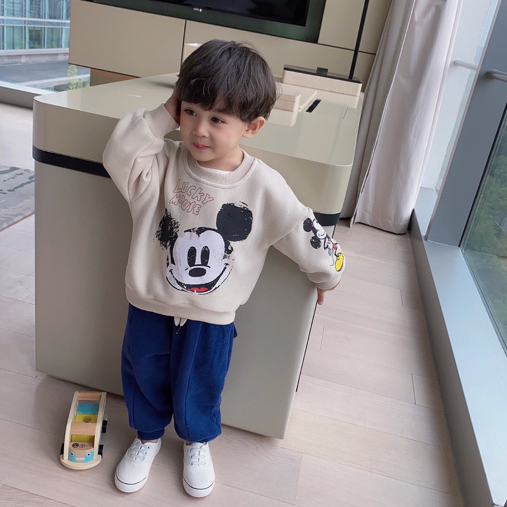 Áo gia đình 4 người, đồ đôi mẹ và bé, áo cho cả nhà lót nỉ