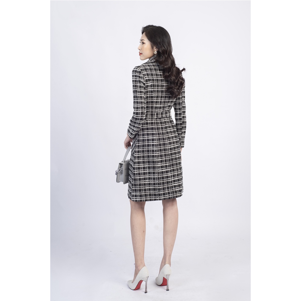 Áo khoác Kẻ Karo Cổ Bẻ MMOutfit MT0920174