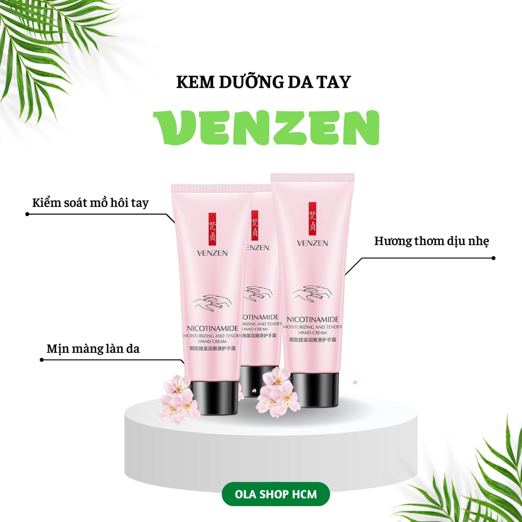 Kem dưỡng tay dưỡng ẩm trắng sáng da cấp ẩm mịn màng
