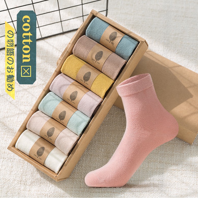 Vớ Cotton Thoáng Khí Thời Trang Cho Nữ