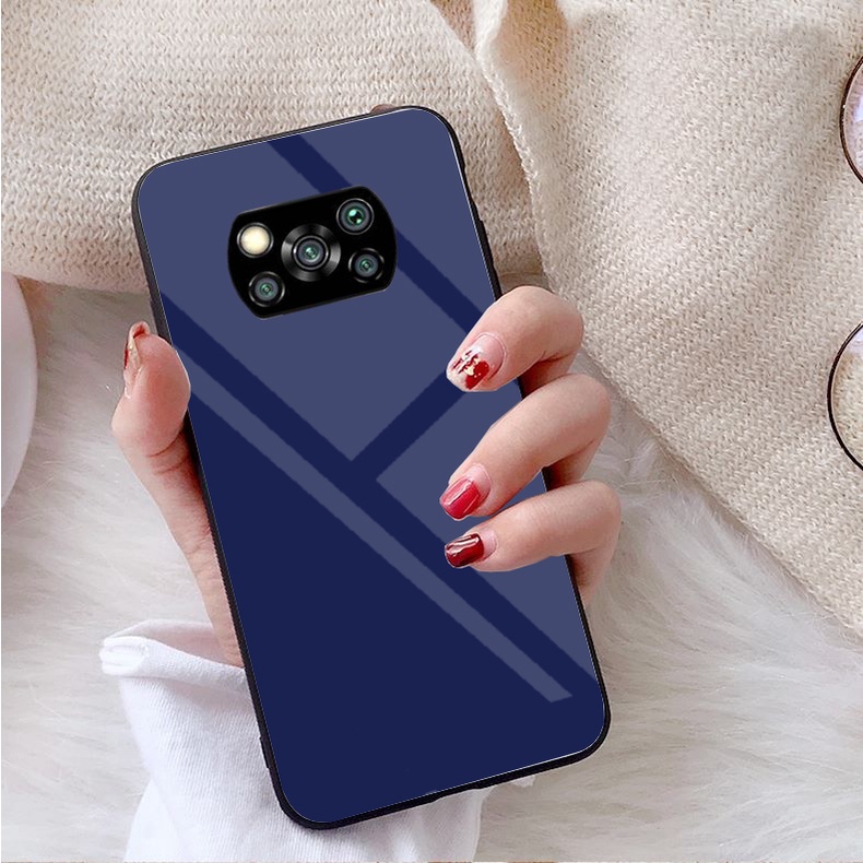 Ốp Lưng XIAOMI POCO X3 NFC, X3 NFC PRO Mặt kính gương sáng bóng cao cấp