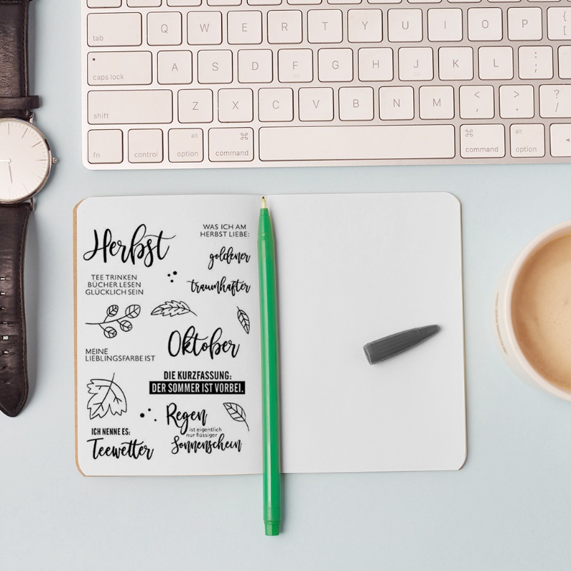 Con Dấu Silicone Trong Suốt Trang Trí Thiệp, Scrapbook