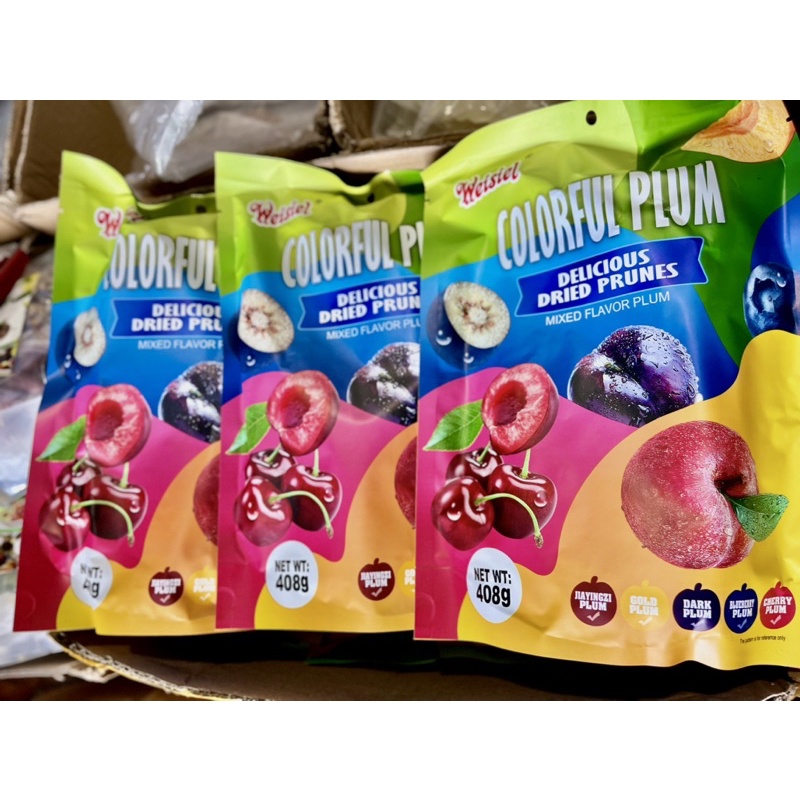 Ô mai mix 4 vị plum siêu ngon 408g