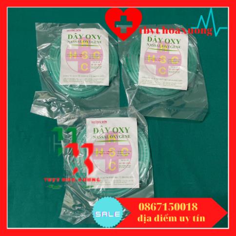10 Sợi Dây Thở Oxy 2 Nhánh Hoàng Sơn Dùng Cho Các Máy Tạo Oxy 3, 5, 10 Lít Trẻ em Và Người Lớn