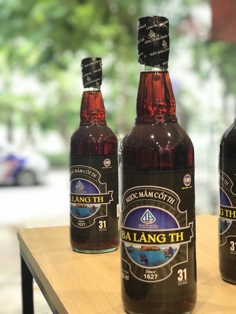 Nước Mắm Cốt TH Ba Làng Tuyến Hòa Chai Thủy Tinh 500ml