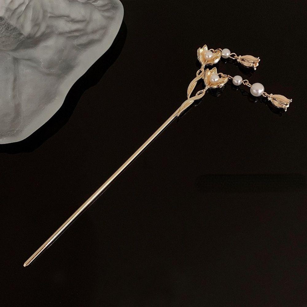 Trâm Cài Tóc Hoa Sang Trọng Cổ Điển Cho Nữ