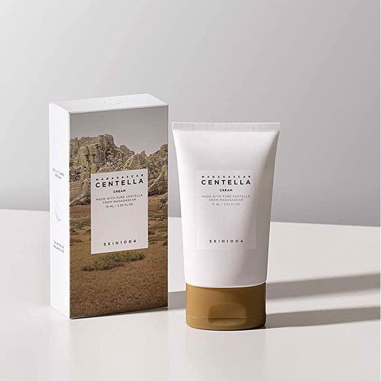 Kem Dưỡng Rau Má Ngừa Mụn SKIN1004 Madagascar Centella Cream