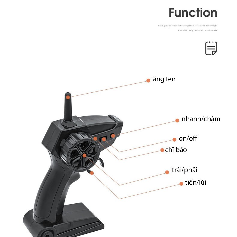 Motorbike điều khiển từ xa 2.4Ghz tốc độ cao M5 mới nhất 2020