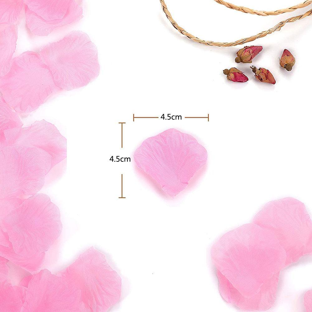Bộ 100 cánh hoa hồng nhân tạo M5G9 dùng cho trang trí tiệc cưới
