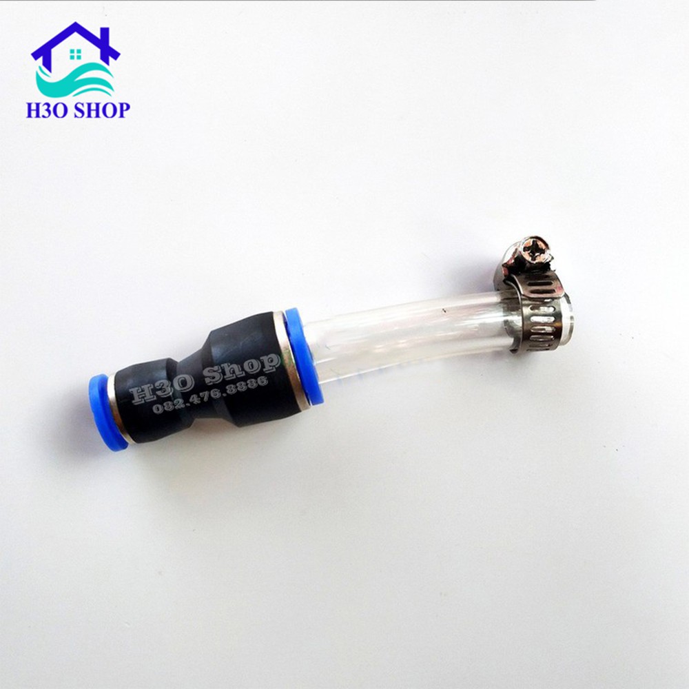 Đầu Nối Từ Bơm Mini Đơn Ra Ống Hơi 8mm - Bơm Phun Sương