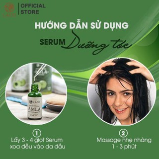 Serum dưỡng tóc Laco ORGANIC AMLA 30ml