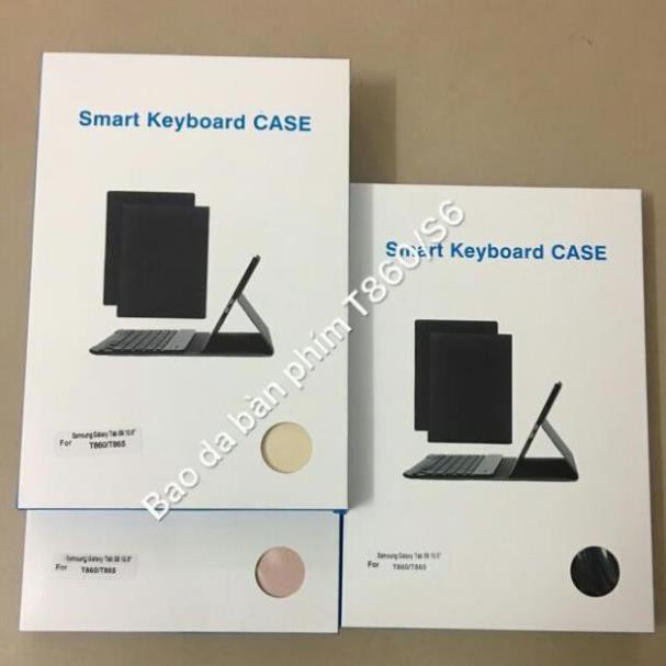 Bao da samsung tab S6 T860 / T865  kèm bàn phím Bluetooth iPad Pro Smart Keyboard