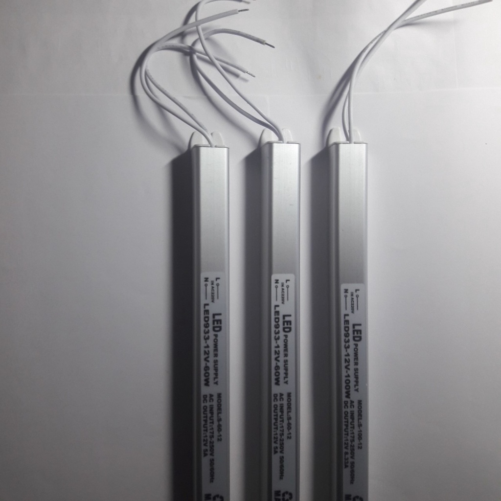 Nguồn đũa 8.3A 100W  12V sử dụng cho LED dây