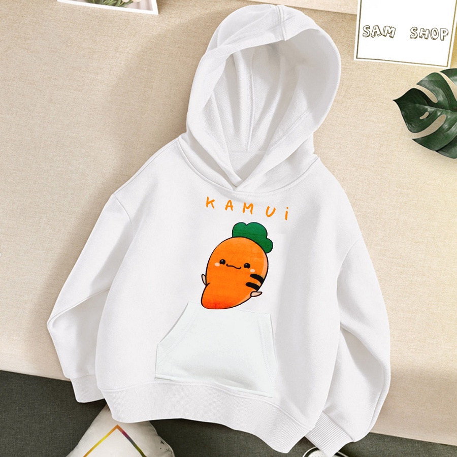 Áo hero team áo hoodie nỉ bông màu trắng đủ size cho bé trai bé gái