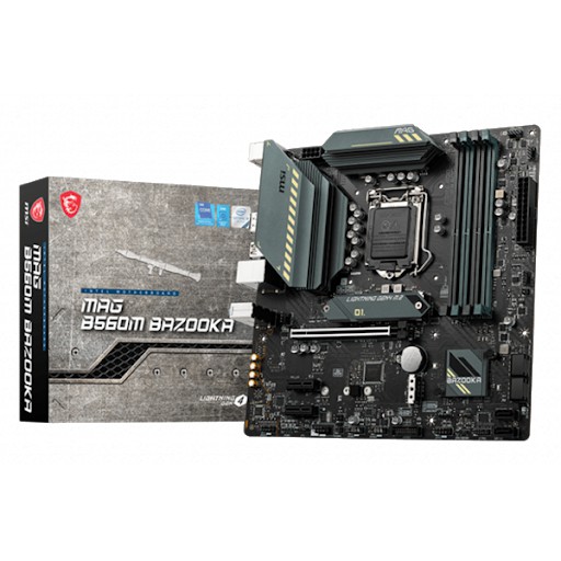 [Mã SKAMSALE03 giảm 10% đơn 200k] Bo mạch chủ MSI MAG B560M BAZOOKA - Hàng chính hãng