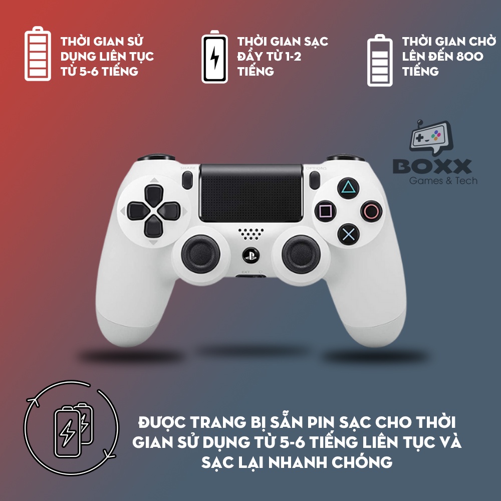 Tay cầm PS4 chính hãng 2nd màu limited, tay cầm ps4 dualshock kèm quà tặng