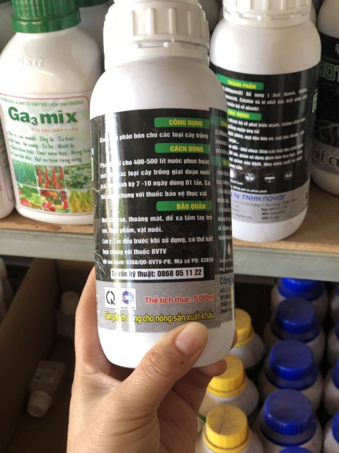 Phân Bón Kích Rễ Root Gold Novar
