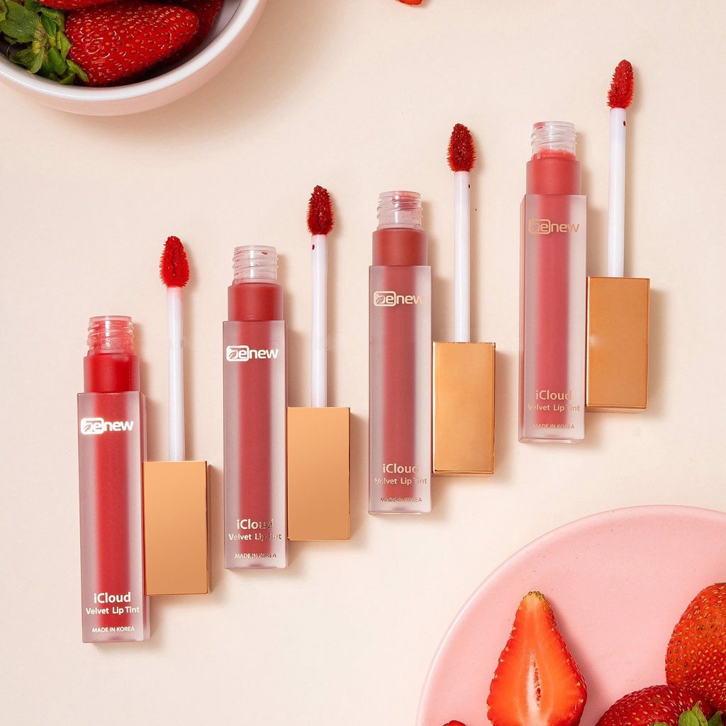 [Hàng chính hãng] Son kem lì kèm dưỡng Benew Icloud Velvet Lip Tint Hàn Quốc 4.3gr