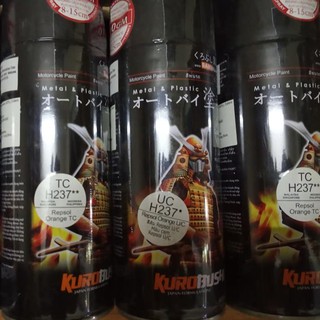 Chai sơn Samurai H237 màu cam repsol